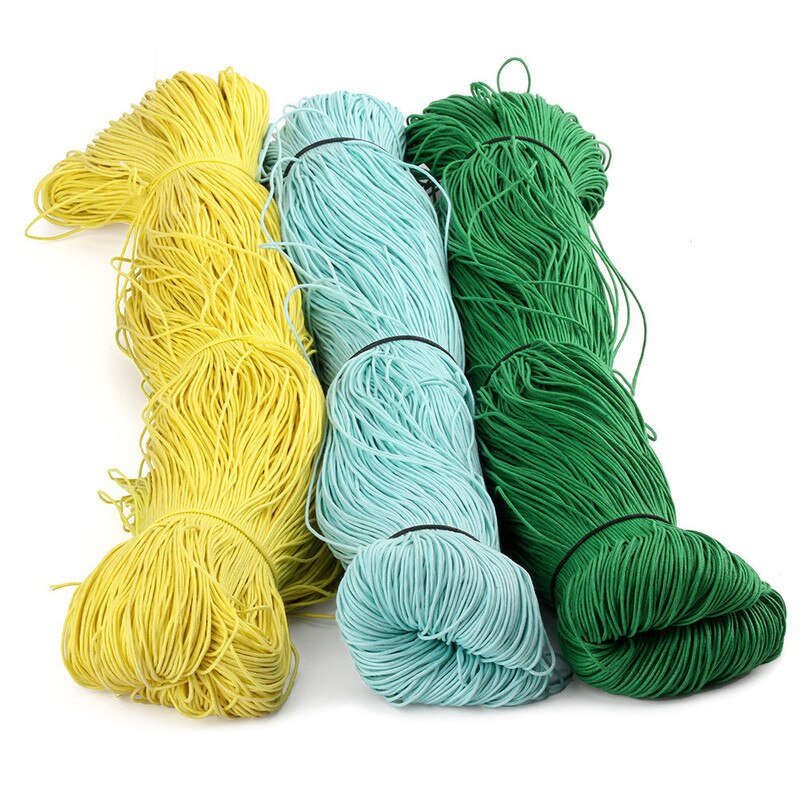 10Yard 1MM Colorful Waxed Cotton Cord Rope Waxed Leather Thread String Strap For Necklace Bracelet Beads Jewelry Making Supplies
