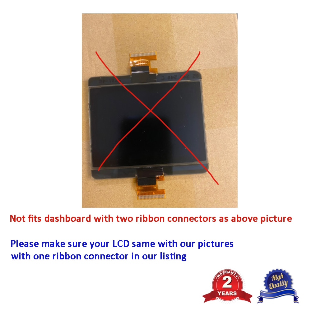 Dashboard LCD Screen Display For Instrument Cluster For VW Golf V MK5 Jetta Touran Passat EOS US Model VDO Pixel Repair