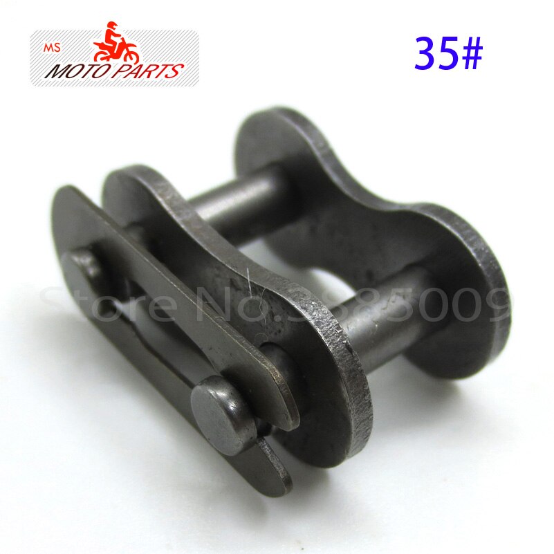#25 H # T8F #35 #420 #428 #520 #530 Kette ring link für dirt bike pit bike ATV GO Kart Motorrad kette: 35 black