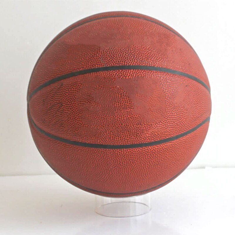 Présentoir en acrylique transparent, support rond en plastique pour balle de Golf, Baseball, Tennis, Football