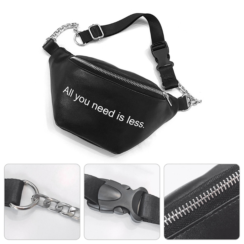 Frauen PU Taille fanny Pack Brust Crossbag Reise Hüfte miserabel Tasche Kleine Geldbörse Brust Beutel Sport Reißverschluss Beutel Hüfte miserabel Tasche