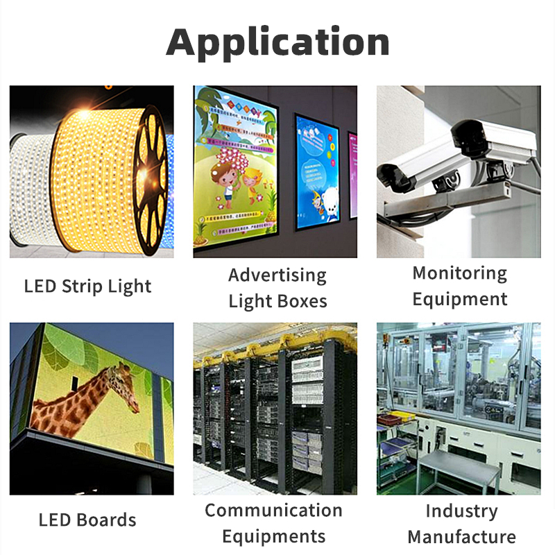 DC12/24V LED Lighting Transformer Switching Power Supply Adapter AC110-220V To DC12/24V 1A 2A 5A 10A 20A 30A Driver Strip Lamp