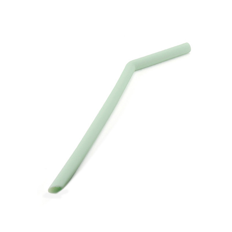 Food grade fold drinker populær resirkulering silikon cocktail godteri farge halm festrekvisita rett 1pc