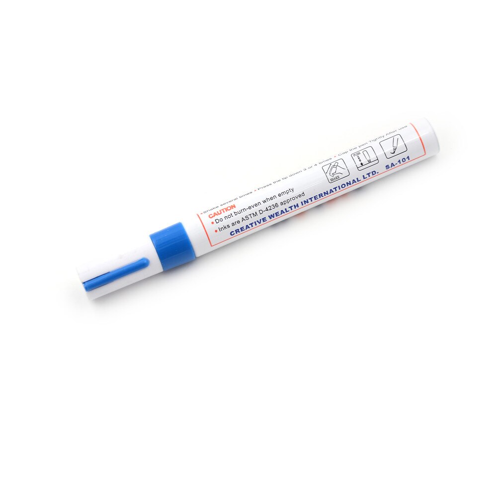 10 farben SP110 Wasserdichte Kennzeichnung Stift Reifen Metall Oberfläche Reparatur Farbe Stifte Farbe Malen Marker Stift: bule