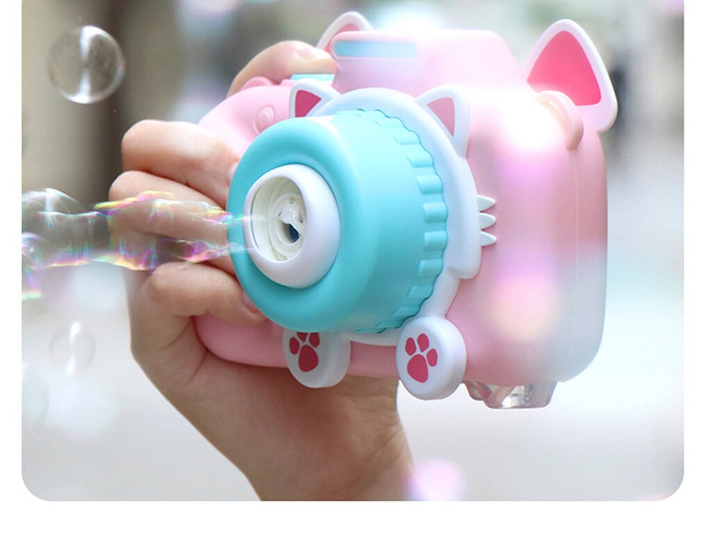 Kinderen Muziek Camera Bubble Speelgoed Automatische Bubble Blower Machine Speelgoed Outdoor Kinderen Bubble Machine Gum Speelgoed 50Ml #4