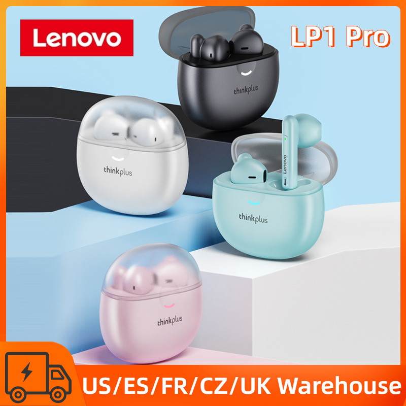 Lenovo-auriculares inalámbricos Thinkplus LP1 Pro, cascos con Bluetooth 5,1, HIFI, para videojuegos, de , con micrófono, novedad, 100%