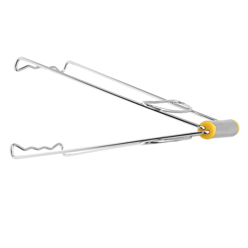 Kok chef roestvrijstalen opvouwbare schaal bord clip tang