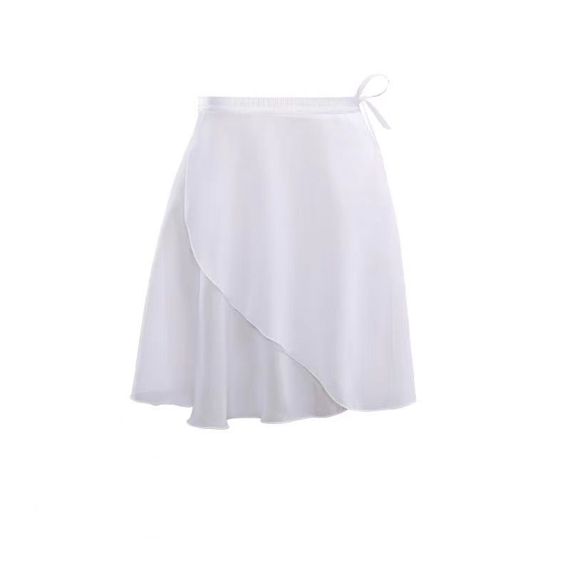 Adulte mousseline de soie ballet tutu danse jupe femmes filles gymnastique jupe portefeuille formation ballet jupes falskirts ballet ballet danse fa