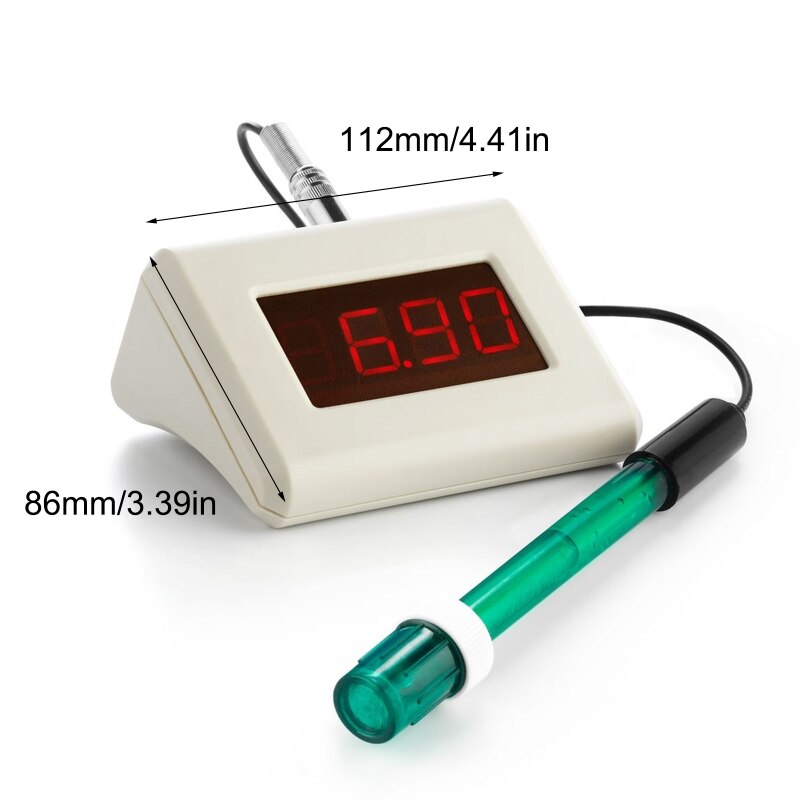 Portable PH Tester Acidity Meter Multipurpose Digital Water Detector Measure Negative Redox Oxidation Reduction
