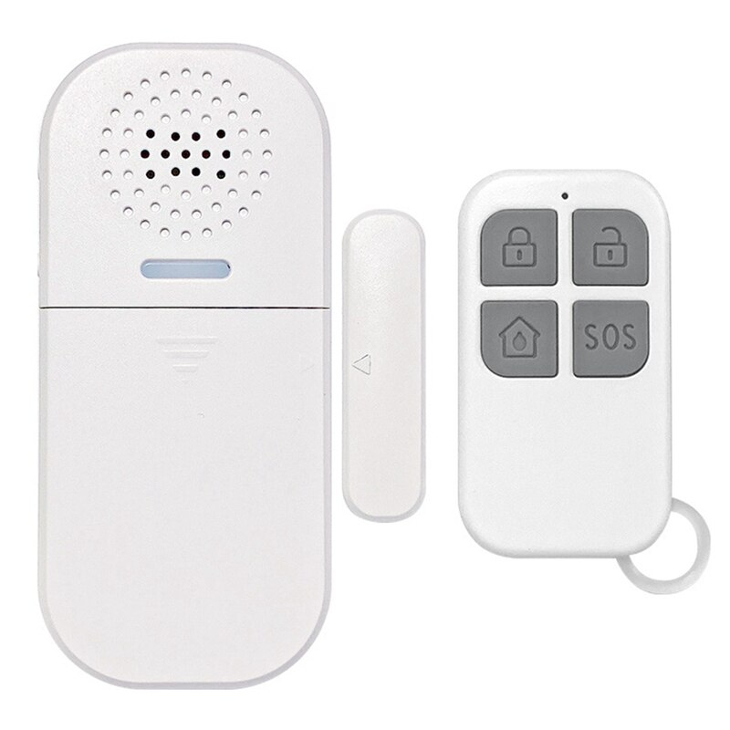 Magnetische Tür Und Fenster Alarm Sensor kabellos Alarm 130DB Hause Einbrecher Alarm Gerät: Grün