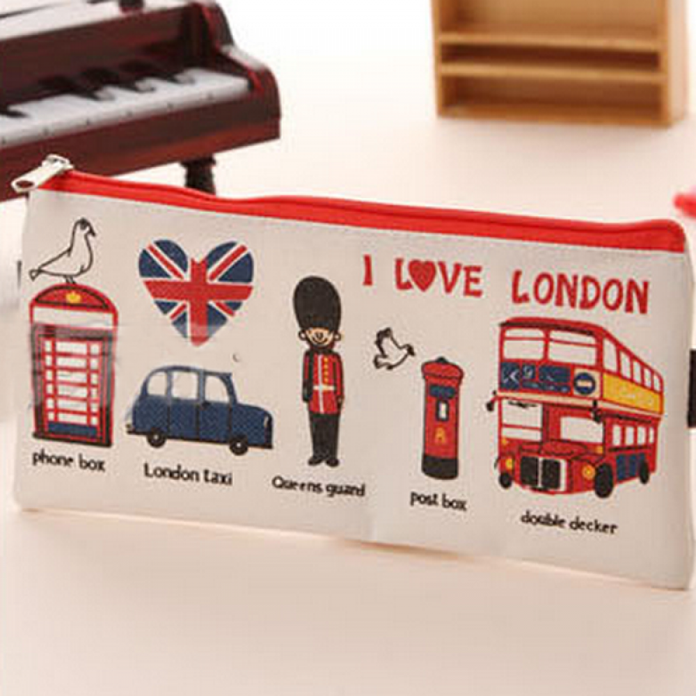 Vilt Potlood Tas Stof Etui Pennenbakje School Kantoorbenodigdheden Briefpapier Pouch Purse Opslag Leuke Make Tassen Pennenbakje: Square DARK Grey