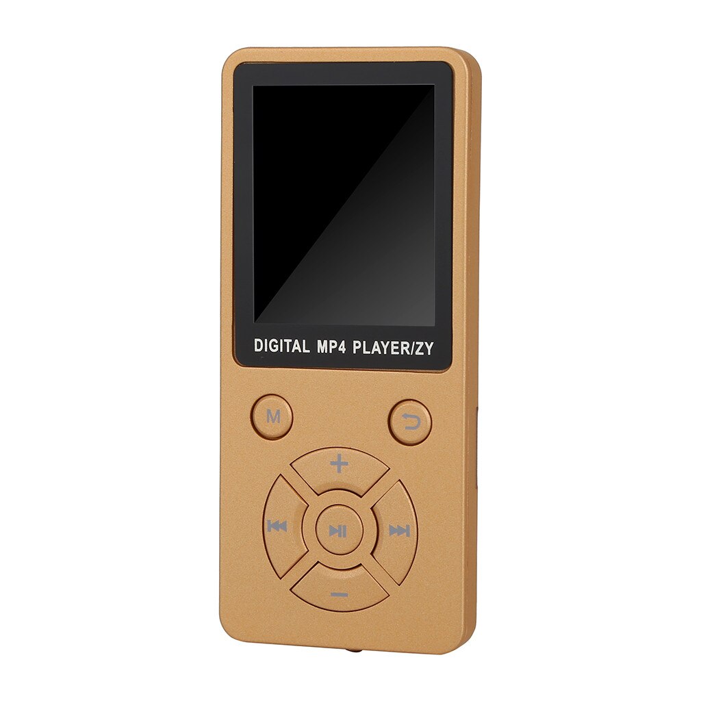 1.8- tums bluetooth-högtalarknapp  mp3 spelare stöder 32gb expansions mini bärbar walkman med radio fm-inspelning 13 språk