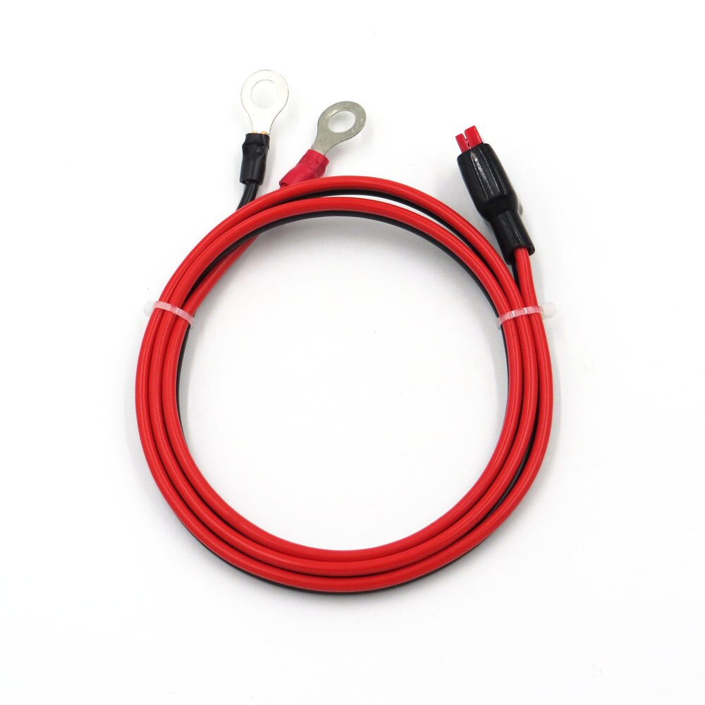 1ft 3ft 6ft Powerplug Plug PP30 30A 600V Extend cable solar cable Connect with M8 terminal ring Battery lug bolt tab