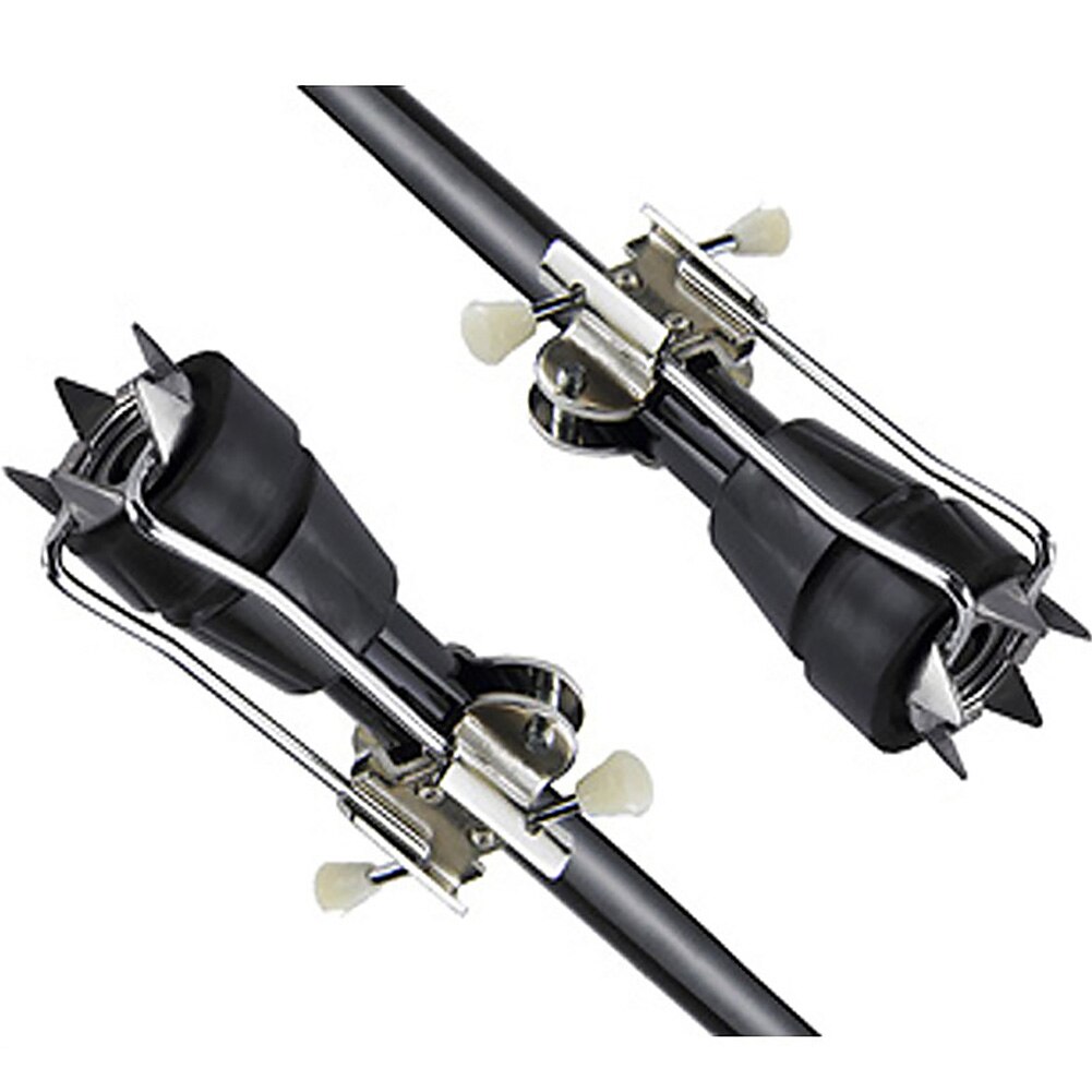 Vedlegg isklo trekking stang stokk tipscrampon femprong vandring klatring sklisikker reise rustfritt stål