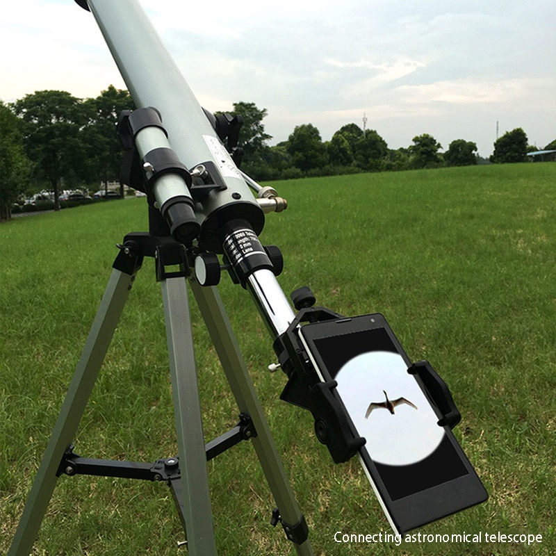 Aluminium Mobiele Telefoon Camera Lens Universele Clip Adapter Te Installeren Telescoop Telefoon Houder Oculair Voor Telescoop Sight