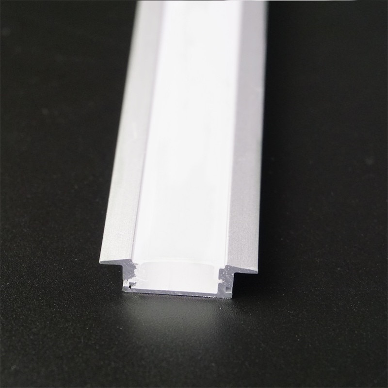20inch 50cm embedded 7mm height slim led aluminium profile ,12mm 5V 12V 24V Strip channel ,edge built in matte tape housing
