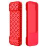 Voor Apple TV (4th Gen) siri Afstandsbediening Anti Slip Siliconen Case Cover Huid Afstandsbediening Protector voor tv afstandsbediening: Red