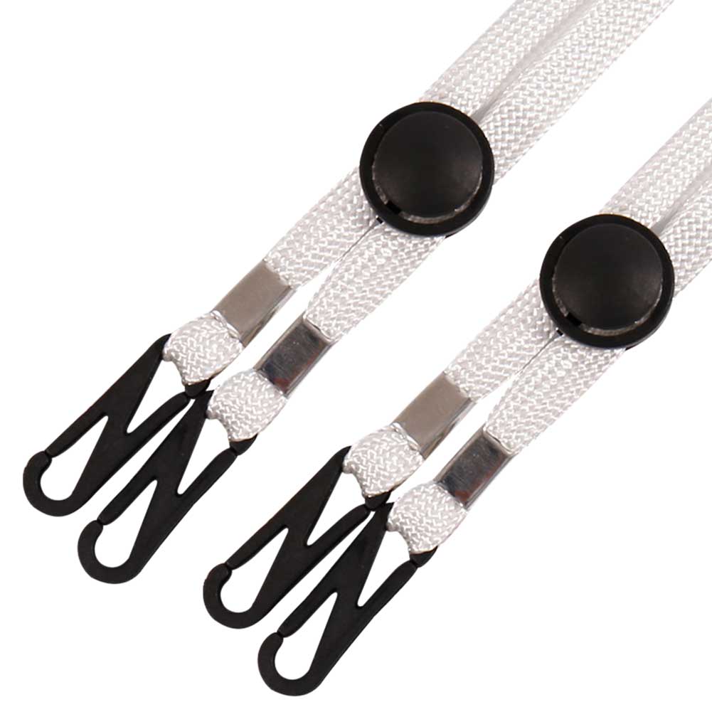 2pcs Accessories Hat Windproof Rope Cap Retainer Durable Solid Buckle Adjustable Portable Super Long Widen