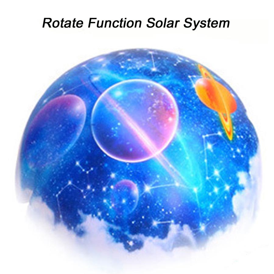Planeter solsystem legetøj til børn earth star projektor hjem gadgets legetøj jul børn: Roter solsystemet