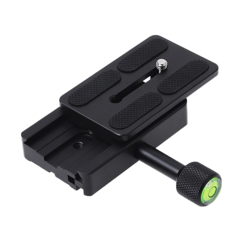 OOTDTY K80 Universele Arca SWISS Clamp & QR Quick Release Plaat Ondersteuning Mount Base voor Slide Camera DSLR Monpod Statief bal Hoofd