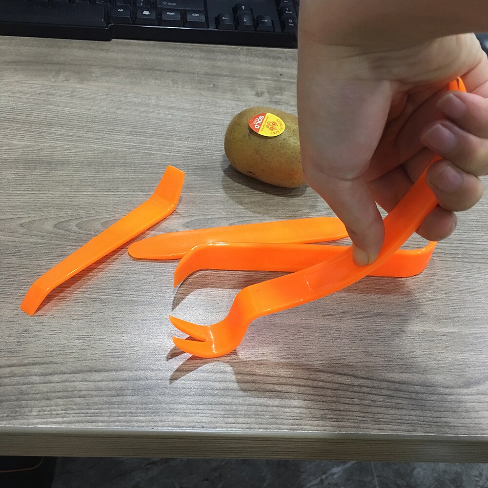 4Pcs Removal Repairing Pry Tools Portable Auto Car Radio Panel Door Clip Panel Trim Dash Removal Tool Set Pry Tool Hand Tools