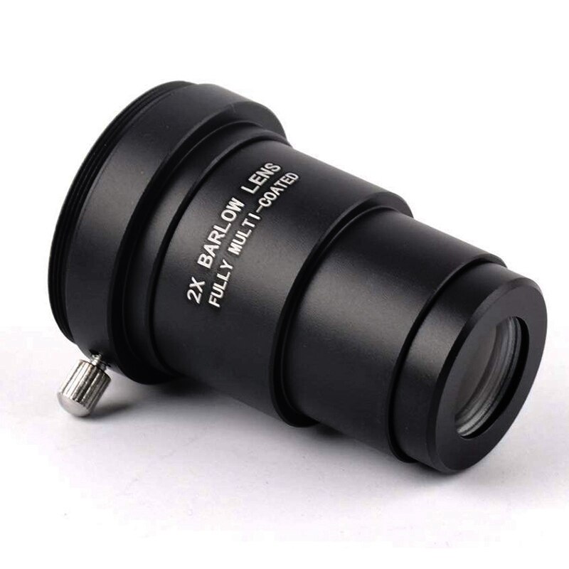1.25 Inch 2X Metalen Barlow Lens En Camera T Adapter & Barlow Lens 5X 1.25 Volledig Metalen Multi Coated Optische glas