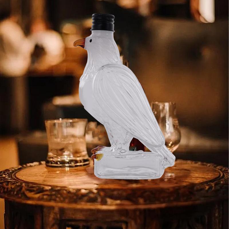 Divertida botella de águila de whisky, decantador de cristal único de águila de whisky, para hombres, decantador de para Bar, decoración del hogar para vacaciones
