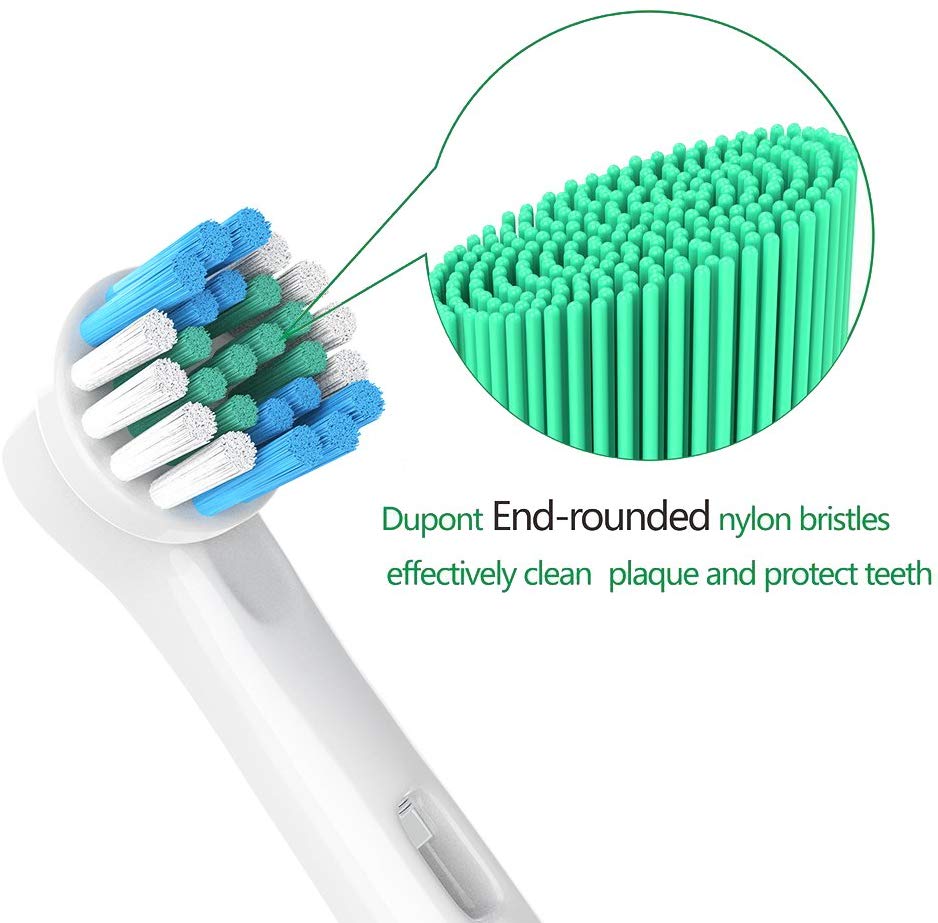 4/8/12 stk børstehoveder til oral-b elektrisk tandbørste passer fremad power / pro health / triumph /3d excel / vitalitet præcision ren
