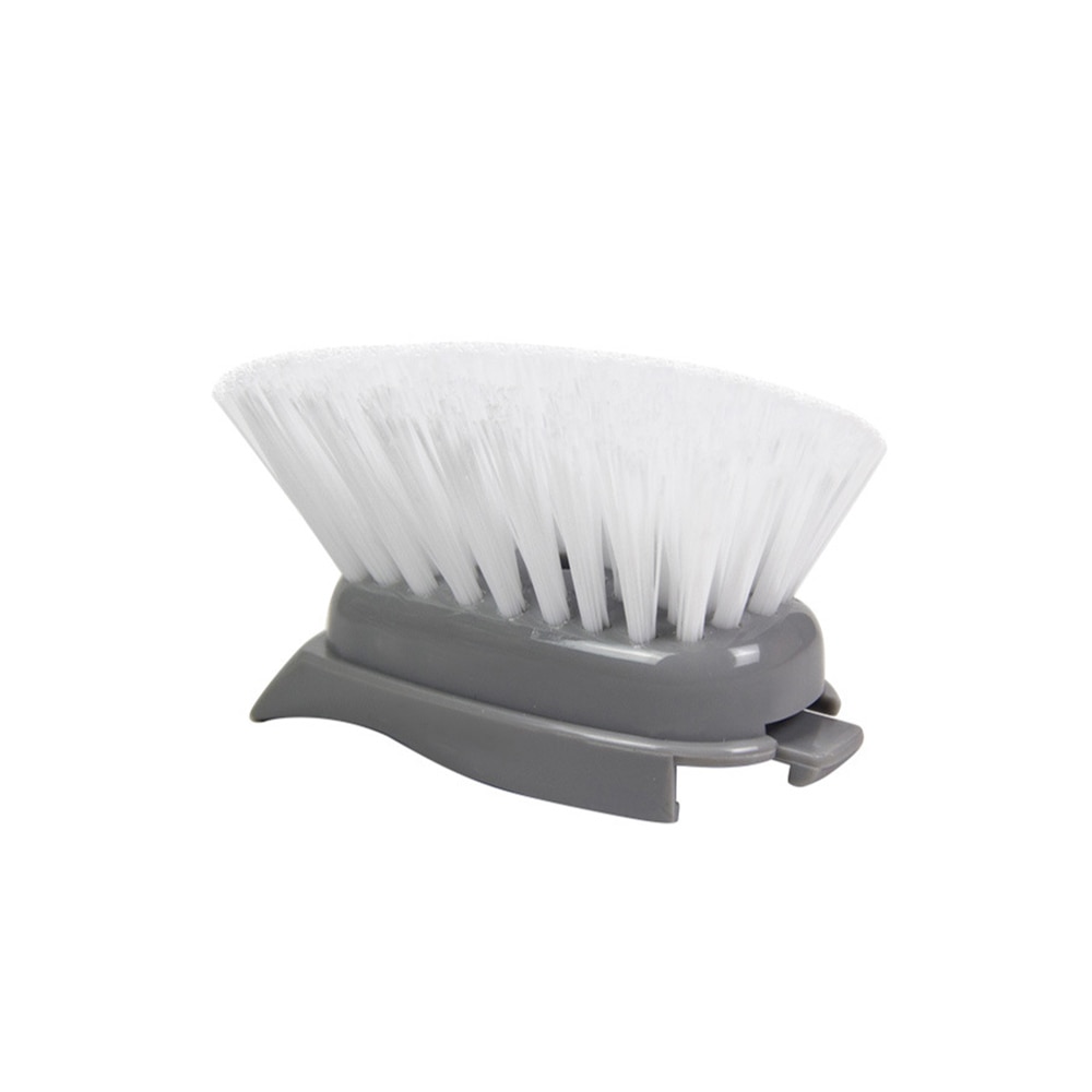 Brosse lave-vaisselle en éponge automatique | Brosse à manche Long, brosse à vaisselle, bol à vaisselle, brosse de nettoyage, outils de nettoyage de cuisine ménagers