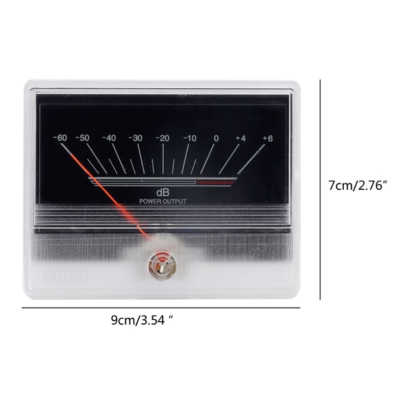 1 ensemble VU mètre TN-90A amplificateur de puissance panneau Audios niveau DB mètre avec carte pilote, rétro-éclairé, TS-DB90A-2Q 960uA