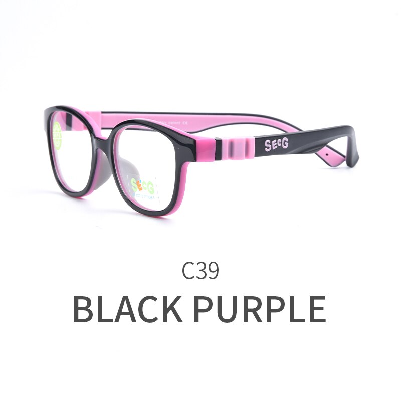 Secg irrotettava pyöreä lasten optinen kehys lasten kehykset silmälasit elintarvikelaatuinen materiaali pidike hihna resepti lunettes: C39