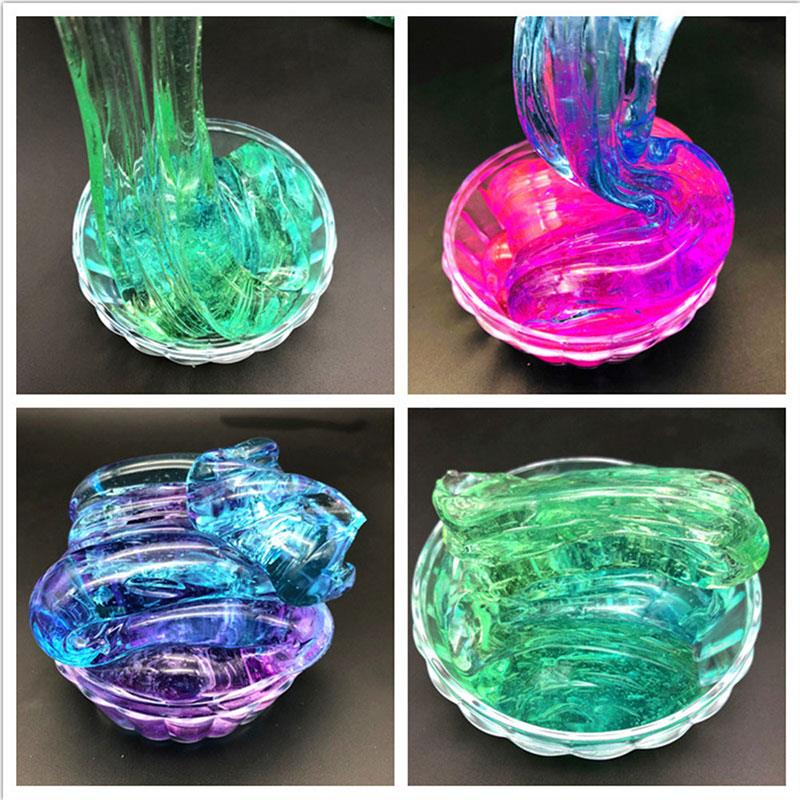 Kleurrijke Kleurrijke Plasticine Poke Modder Decor Kristal Modder Voor Slime