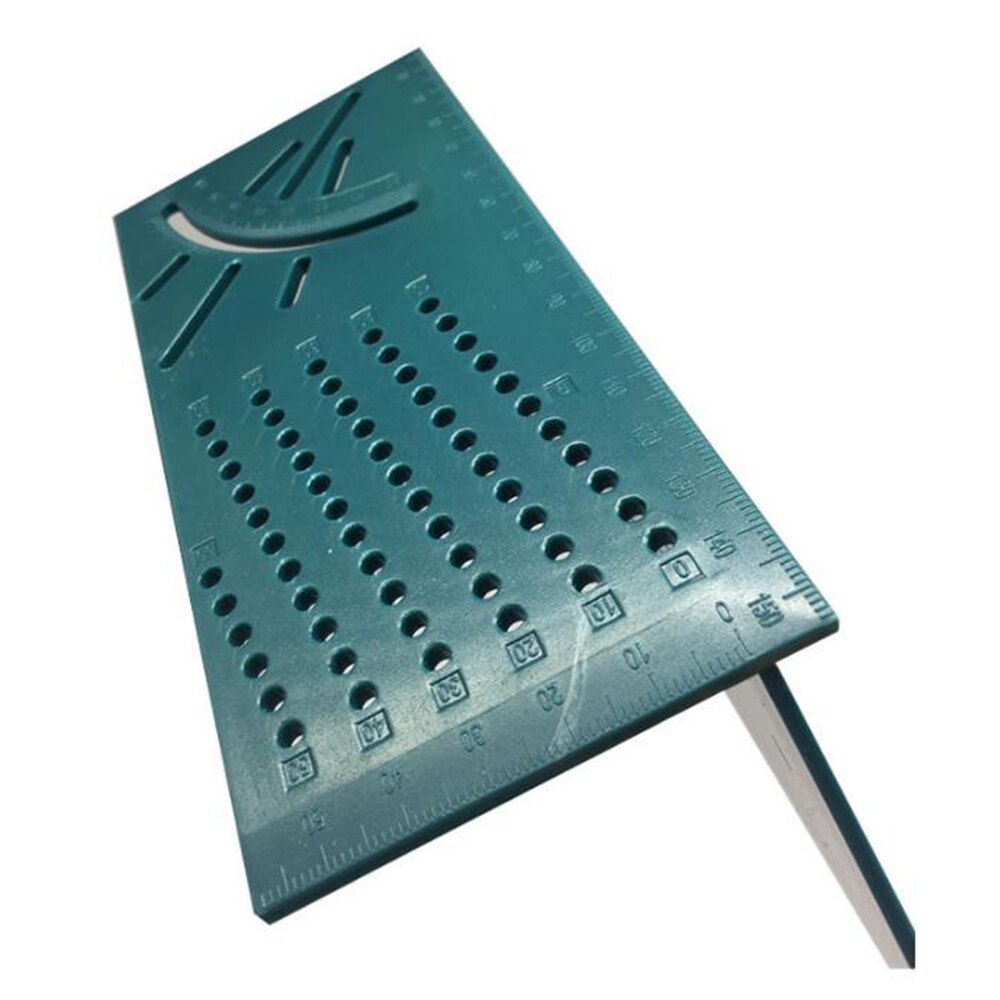 3d verstekhoek houtbewerkingsliniaal meetinstrument vierkant formaatmeter met potlood