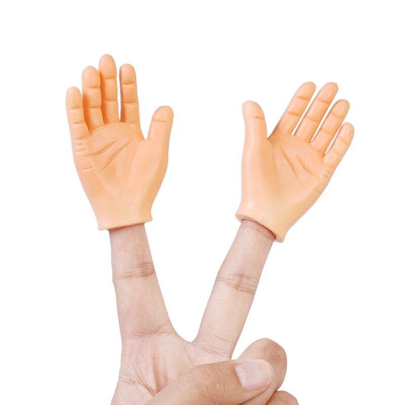 Mini Finger Funny Finger Puppet Small Hand Prank Game Party Toy