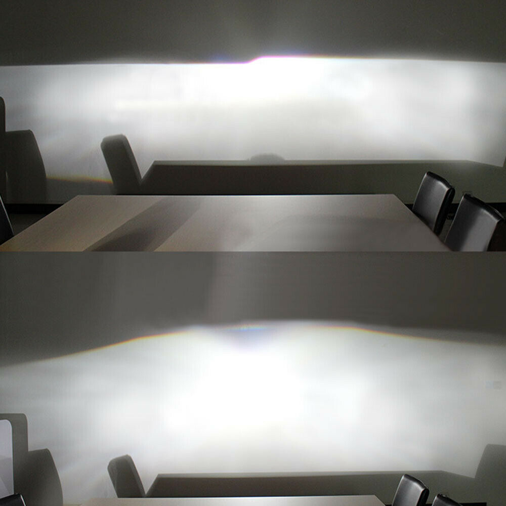 2.0 inch Moto h1 Car Bixenon Projector Lens with Dual LED Shrouds Mask H4 H7 hid xenon kit headlight modify