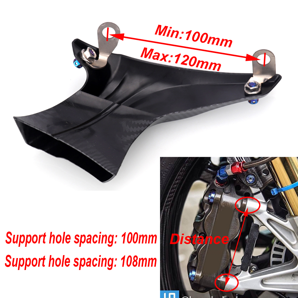 Para Honda VFR 800 1200F 1200FA VFR800 VFR800X VFR1200F VFR1200FA sistema de frenos conductos de refrigeración de aire accesorios de motocicleta