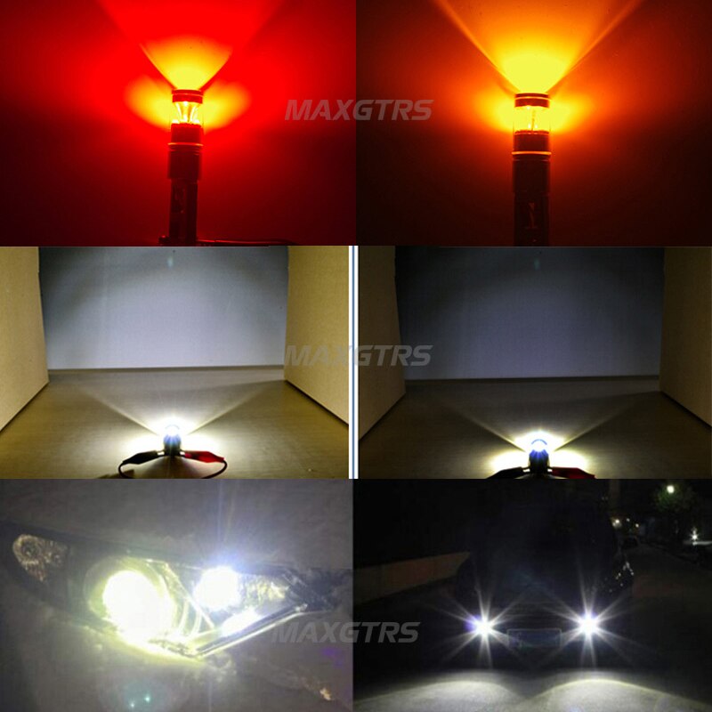2x High Power H3 H1 H27 880 881 LED Car Light CREE Chip 30W LED White Fog Tail Turn DRL Head Car Light Daytime Running Lamp Bulb