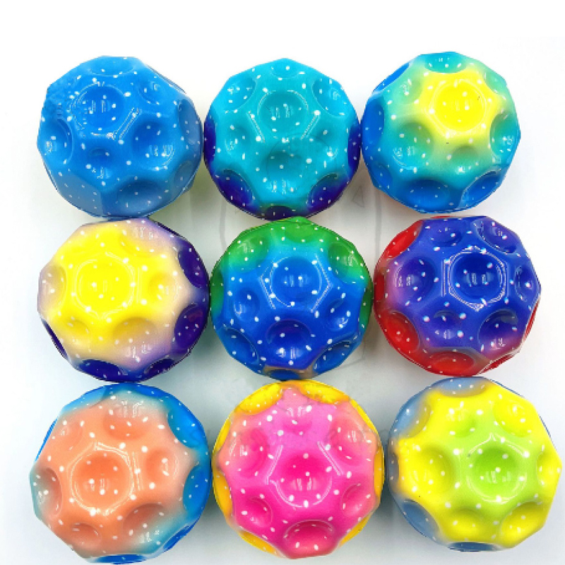 Moonball extrem hoch springenden Ball Raum Sprung ball Kinder Spielzeug Party Karneval Spaß bevorzugen Juguetes Cumpleaños Invitados Niños