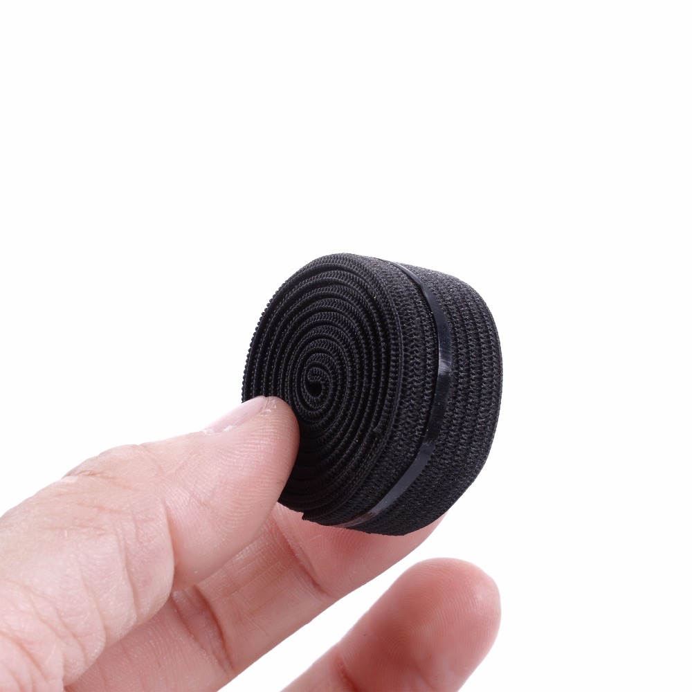 Perruque avec bande élastique noire, , lot de 6 pièces pour fabrication de perruques et fermeture Frontal,
