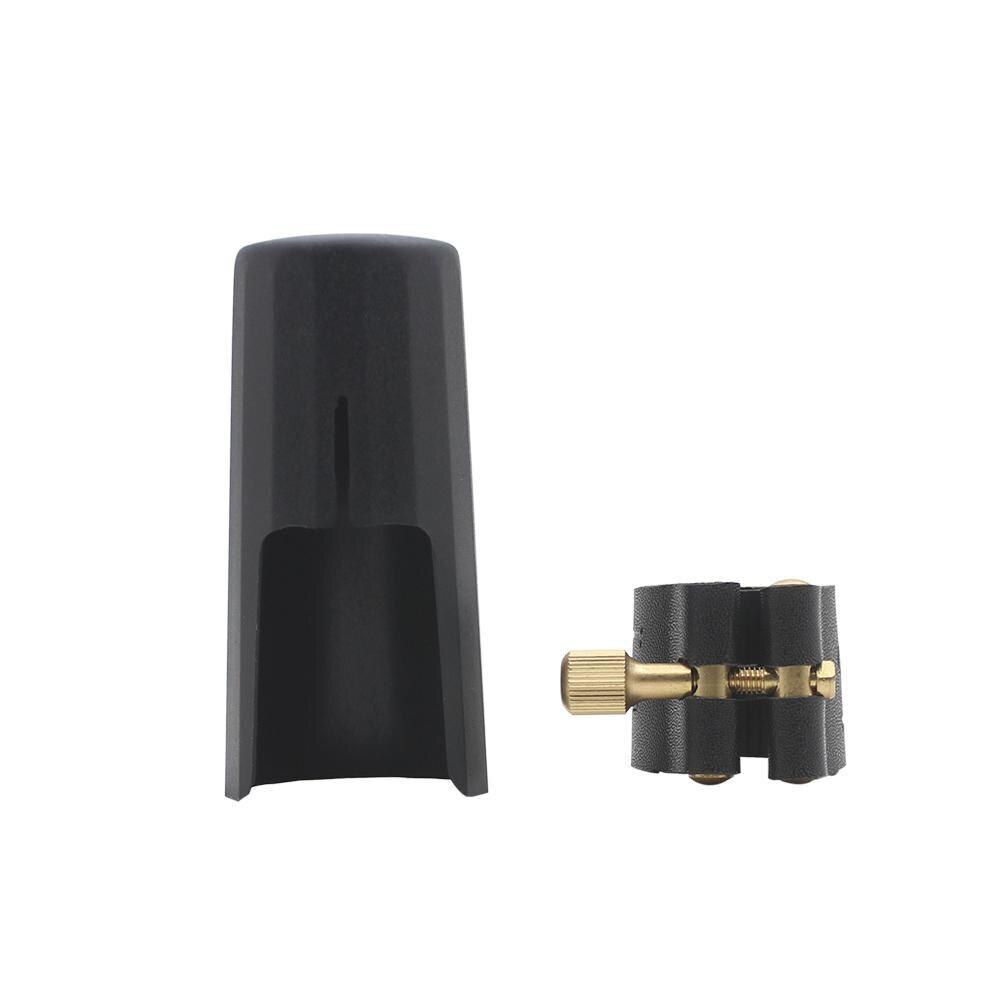 PU Leather Bb Clarinet Mouthpiece Ligature and Cap Fastener: Default Title