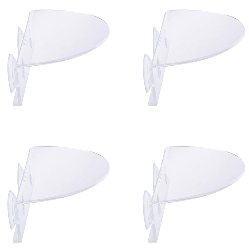 4 Pcak Muurbeugel Zuignap Glas Venster Frame Voor Indoor Plant Tuin Acryl Venster Beugel