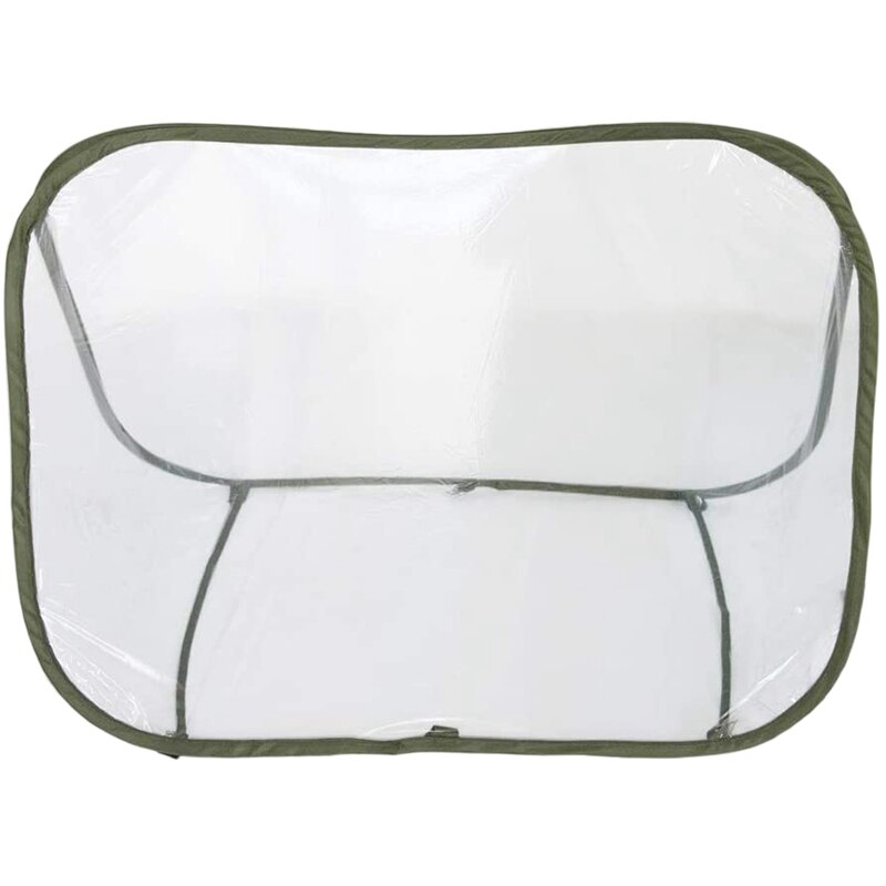 Isolation thermique pliable Mini serre à effet de serre couverture d'isolation transparente transmettant la lumière abri de fleurs