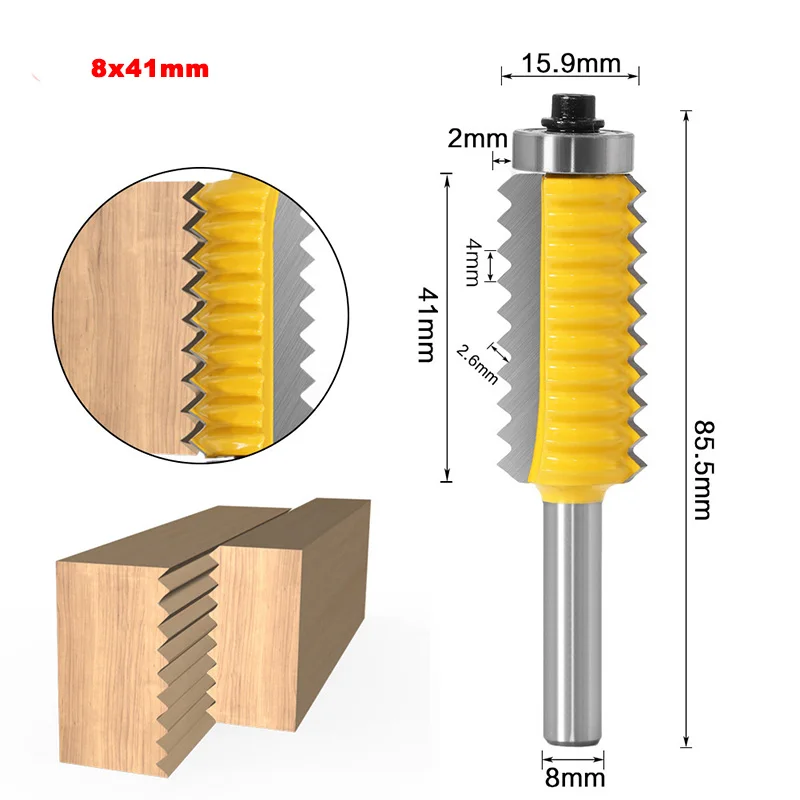 Brand New multi-tooth czop wspólne frezowanie drewna linia tnąca frez dłutowanie frez typ fali łączenie narzędzia do obróbki drewna: 29mm