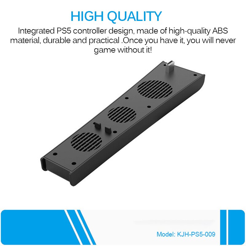 Game Console Cooling Fan Host Cooling Fan Game Holder Fast Cooling Ps5 Cooling Fan For PS5 Game Controller Accessories