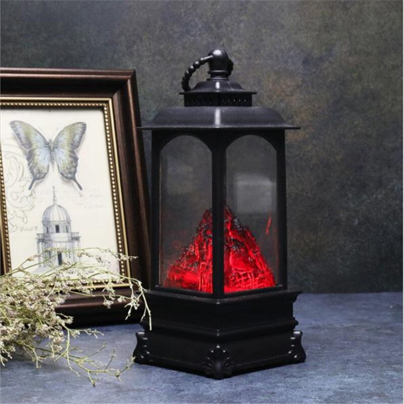 Halloween LED Night Light Portable Halloween Pattern Lamp Handled Halloween Party Decoration