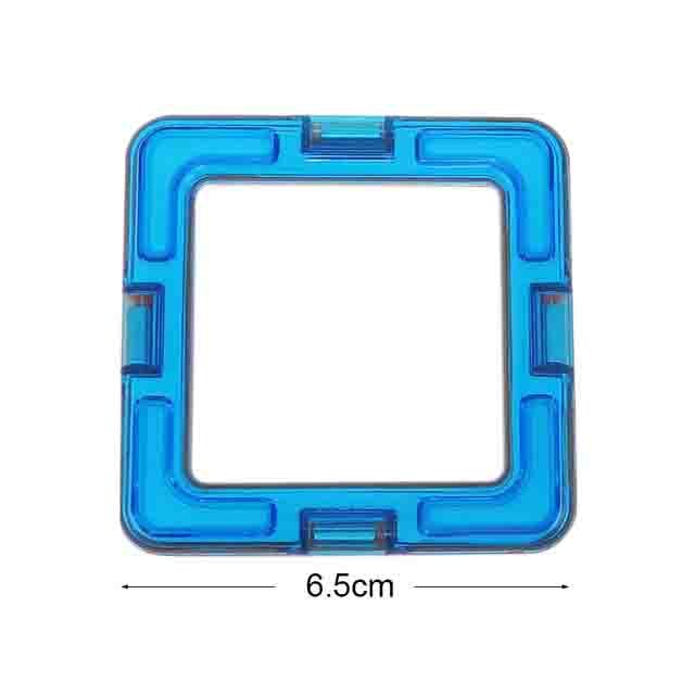 Sviluppo di intelligenza dei bambini bastone regalo preferito building block giocattoli Creativi di disegno magnetico multi-tipo di blocchi di costruzione: square