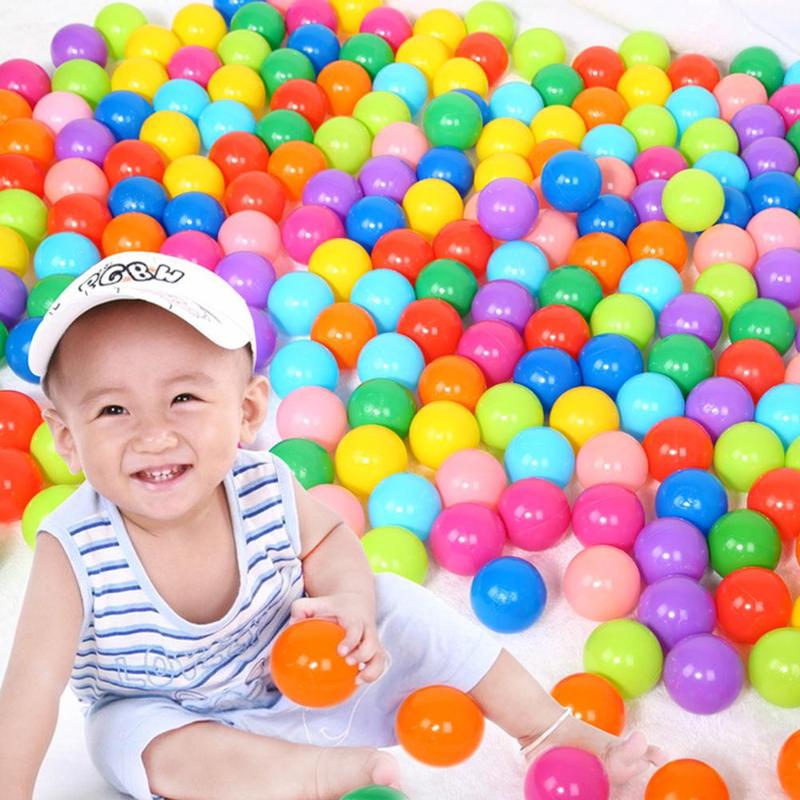 7cm tykke havbolde overdimensionerede miljøvenlige farverige bølgebassin baby blød sport sjovt vandlegetøj plast udendørs hav ba  k3 v 3