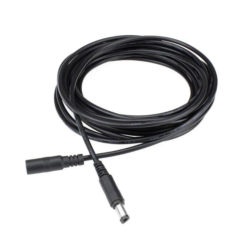 3m 12V 24V DC Power Cord 5.5x2.1mm Male to Female Adapter Extension Cable CCTV Extend Wire for Home Appliance