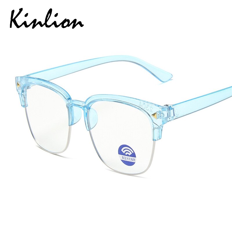 Kinlion barn anti blå briller ramme til piger dreng firkantet blå lys blokerende briller rammer til børn spædbarn lunette de vue