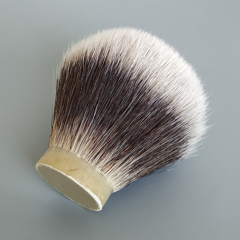 Dscosmetic SHD G7 synthetic hair shaving brush knots with good backbone soft tip for shaving brush